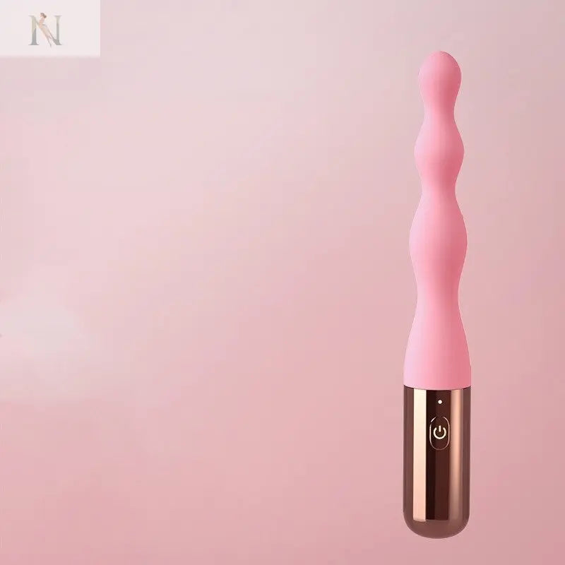 10-Mode Silicone Beaded Vibrator – Ergonomic Wellness Massager cj