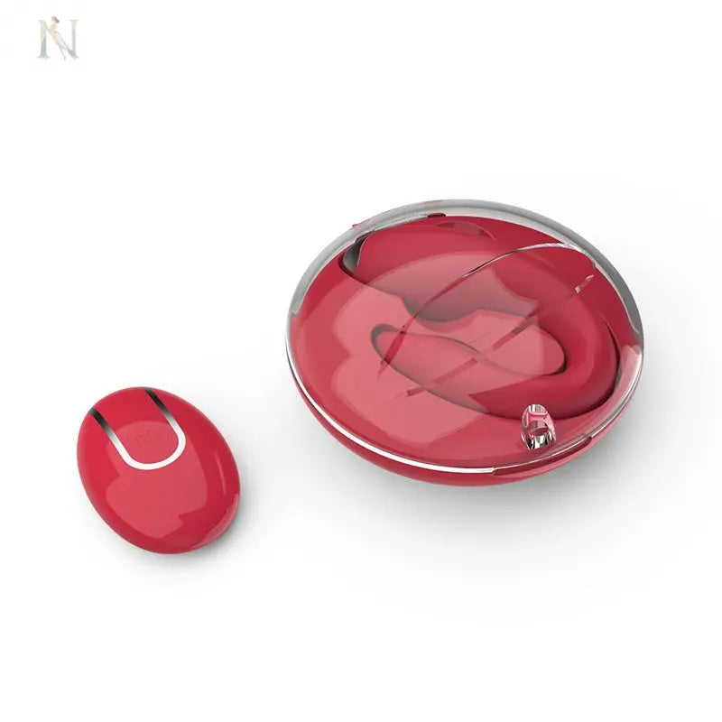 10-Mode Waterproof Wearable Vibrator – Soft Silicone & Compact Case cj