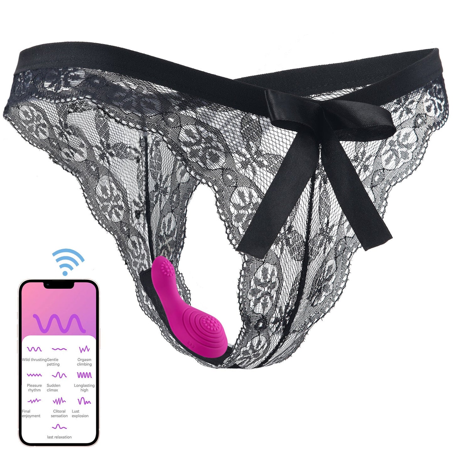 Wireless Remote Control 10-Frequency Underwear Vibrator – Discreet Couples Toy Loving Joy