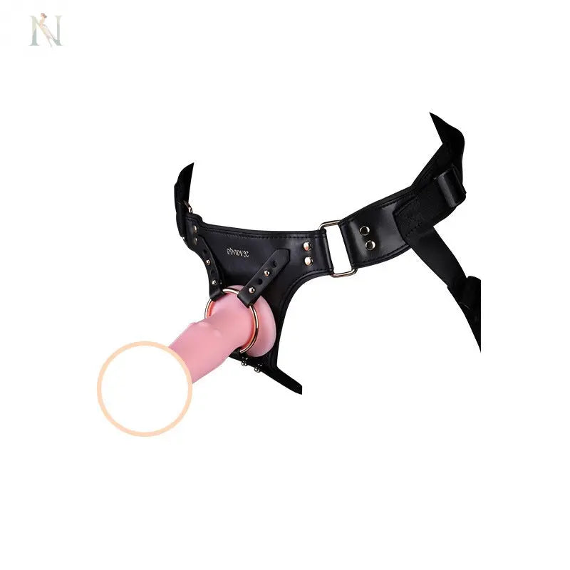 Adjustable Strap-On Harness with Silicone Dildo – Available in S/M/L cj