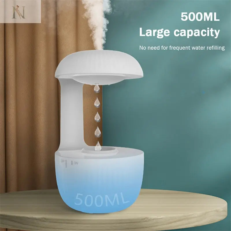 Anti-Gravity Cool Mist Humidifier – Levitating Water Effect & Quiet Operation null