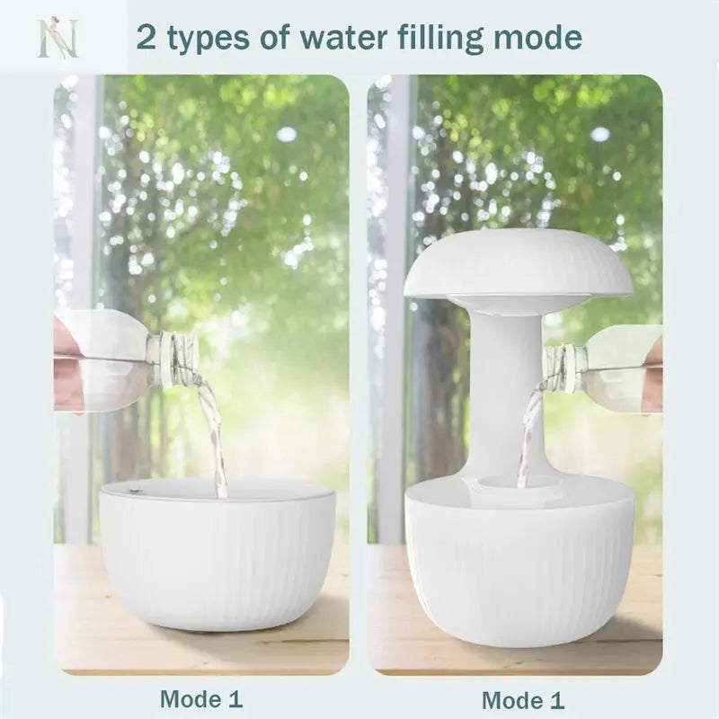 Anti-Gravity Cool Mist Humidifier – Levitating Water Effect & Quiet Operation null