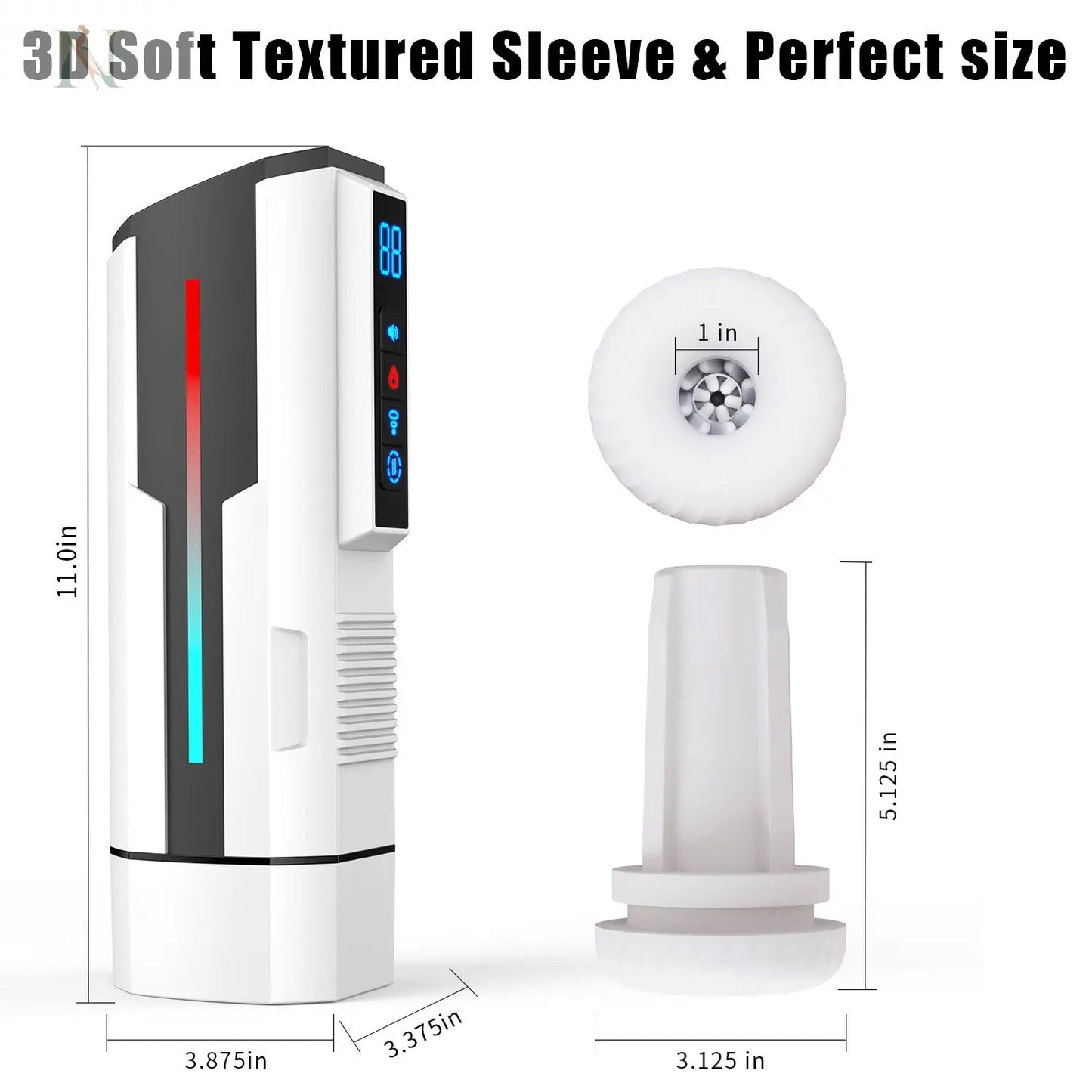 Automatic Male Masturbator – Suction, Vibration & Heating cj
