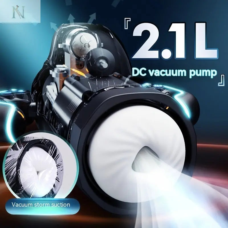 Automatic Suction Masturbation Cup – Heated & Rechargeable Smart Stroker cj