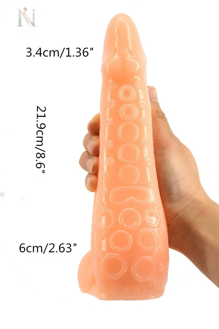 Fantasy Tentacle Dildo – Realistic Textured Silicone Toy cj