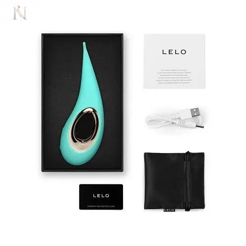 -6-LELO DOT Clitoral Vibrator Aqua-6