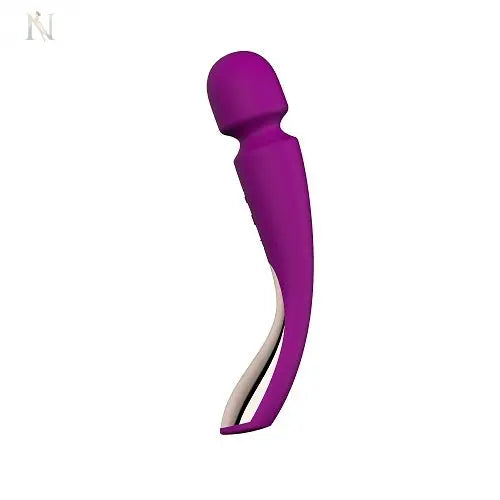 -2-LELO Smart Wand 2 Medium Deep Rose-2