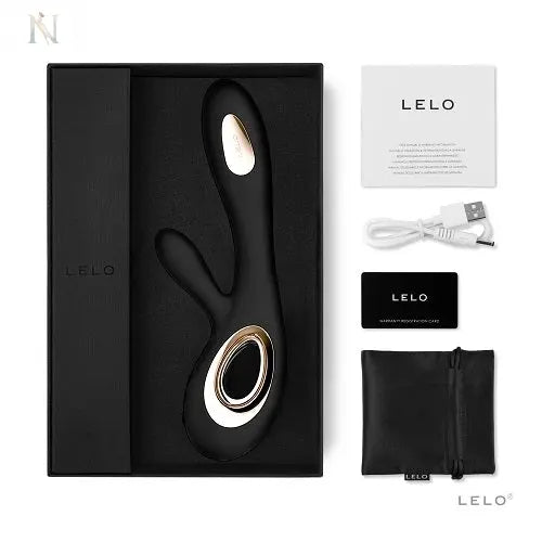 -2-Lelo Soraya Wave Dual Action Vibrator Black-2