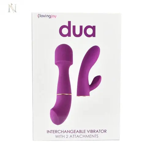 -7-Loving Joy DUA Interchangeable Vibrator with 2 Attachments-7