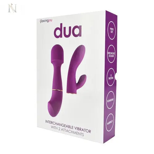 -9-Loving Joy DUA Interchangeable Vibrator with 2 Attachments-9