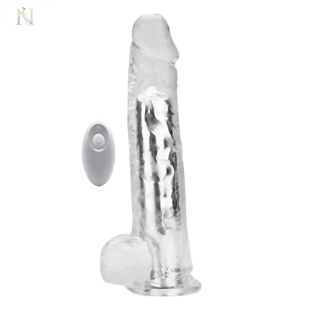 -1-Loving Joy 9 Inch Remote Vibrating Dildo-1