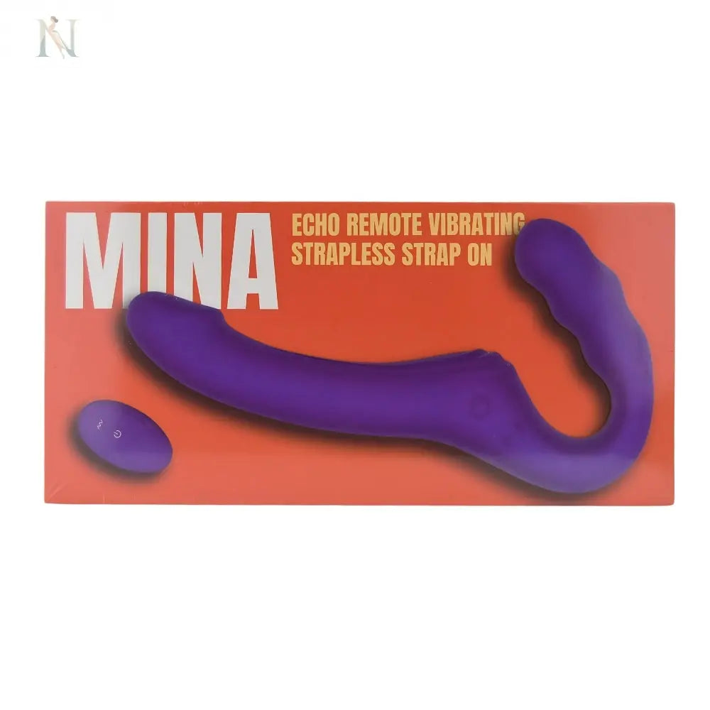 -12-Mina Echo Remote Vibrating Strapless Strap On-12