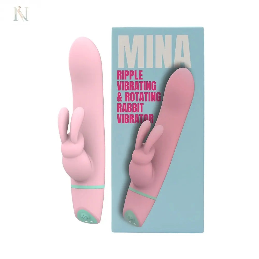-8-Mina Ripple Vibrating & Rotating Rabbit Vibrator-8