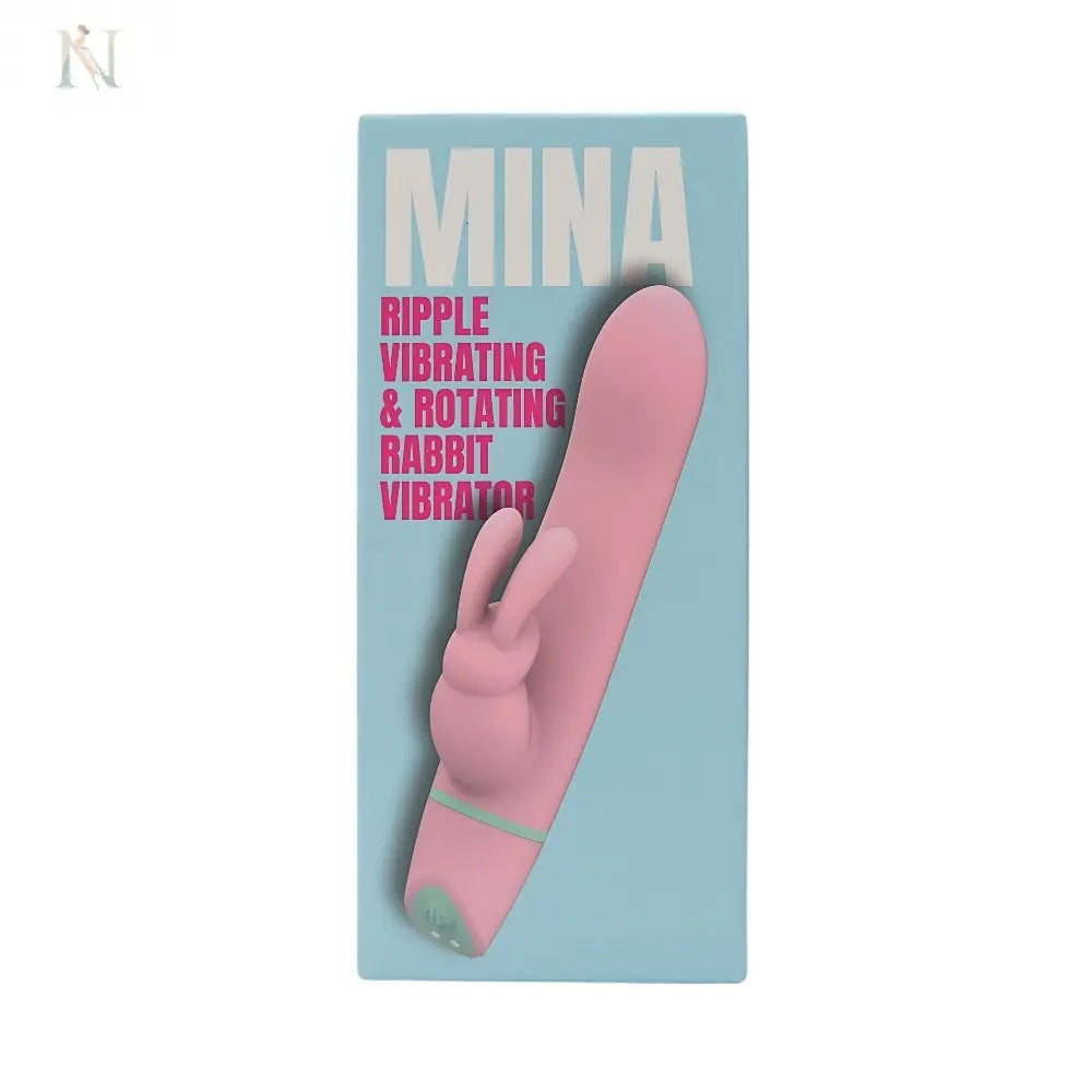 -9-Mina Ripple Vibrating & Rotating Rabbit Vibrator-9