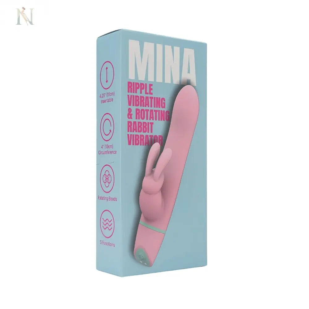 -10-Mina Ripple Vibrating & Rotating Rabbit Vibrator-10