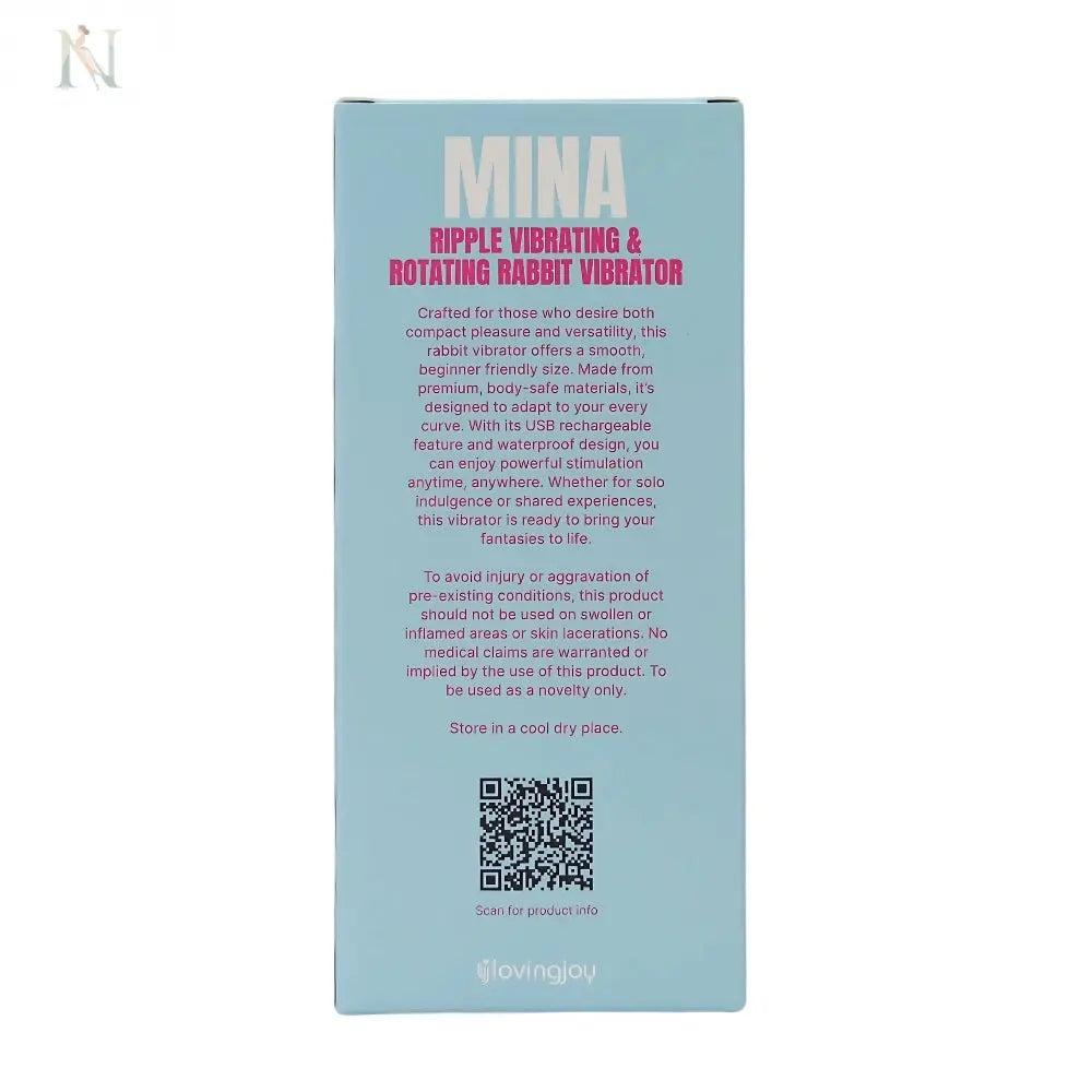 -12-Mina Ripple Vibrating & Rotating Rabbit Vibrator-12