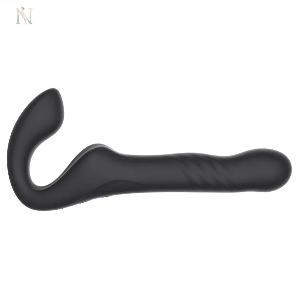 -3-Mina Surge Remote Thrusting & Vibrating Strapless Strap On-3