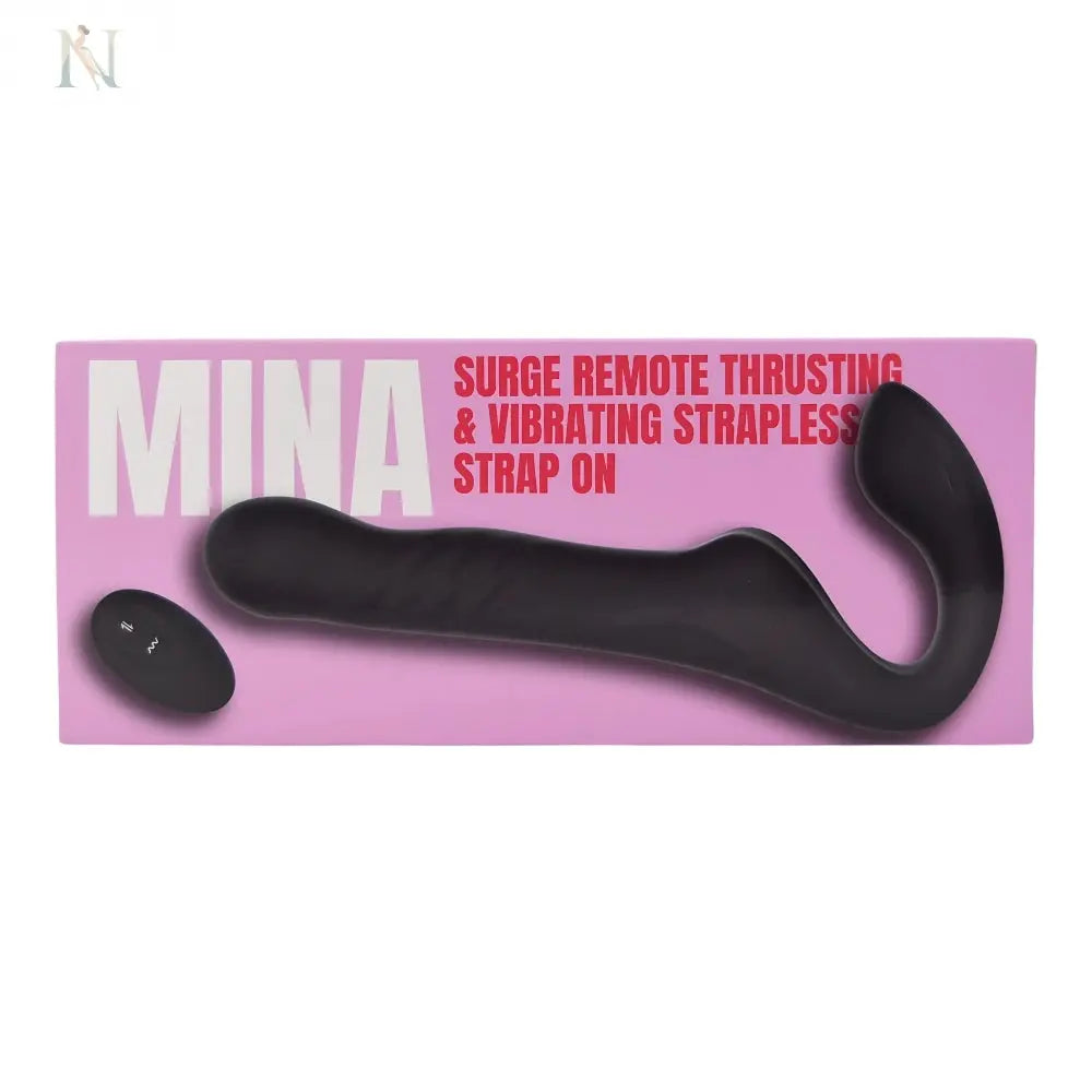 -13-Mina Surge Remote Thrusting & Vibrating Strapless Strap On-13