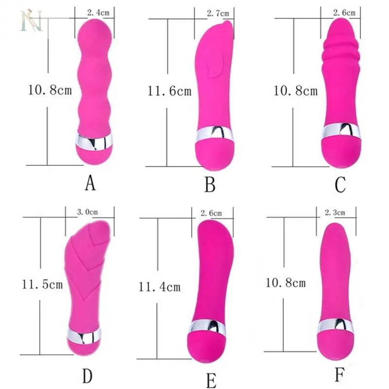 Mini Vibrating Bullet – 6 Style Variants for Internal & External Use cj