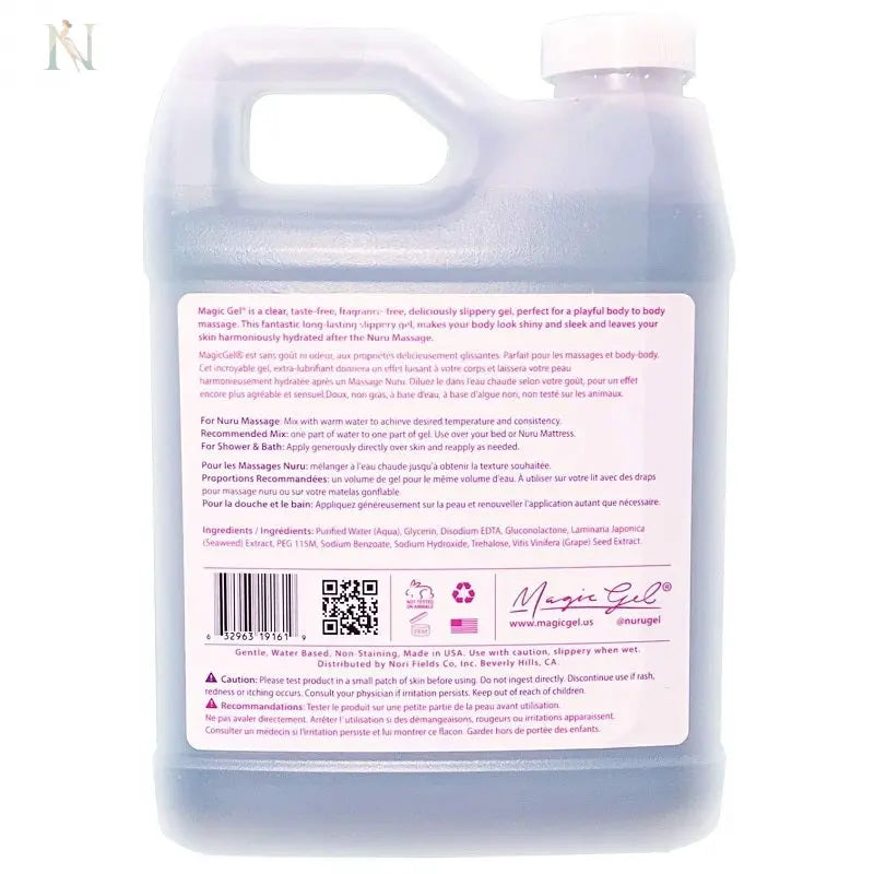 --Mr Nori`s Magic Gel Authentic Nuru Massage Gel-33oz-