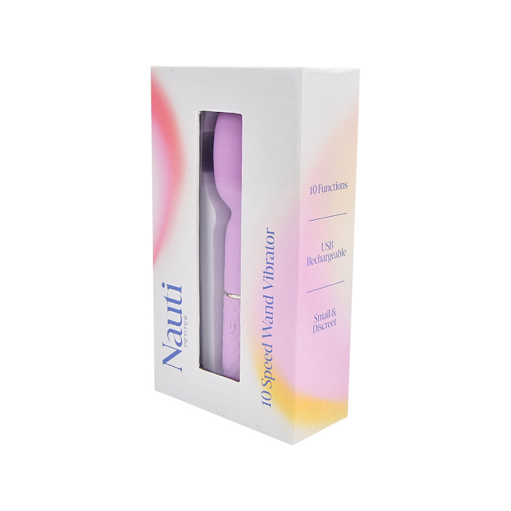 -7-Nauti Petites 10 Speed Wand Vibrator-7
