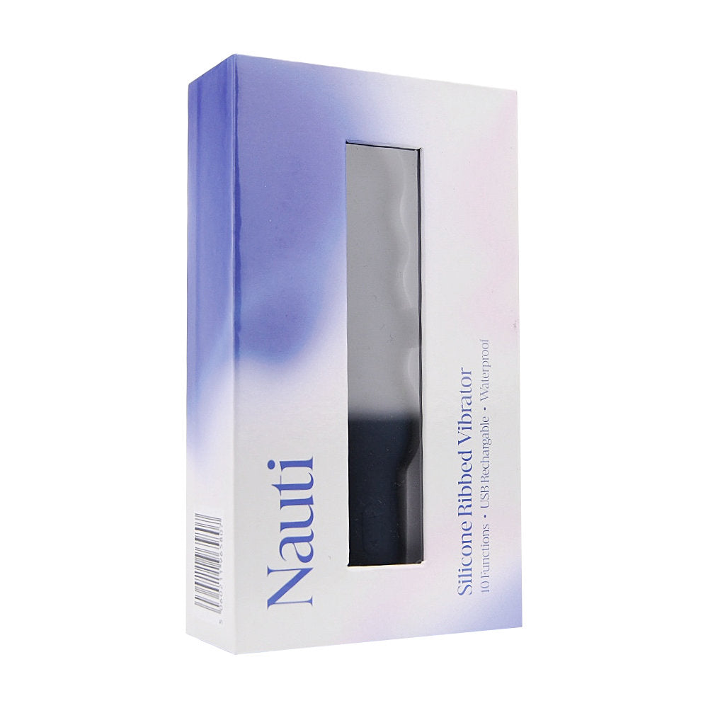 -5-Nauti Silicone Ribbed Vibrator-5