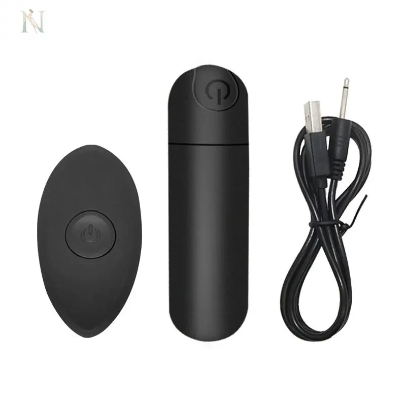 Remote-Controlled Bullet Vibrator – Compact, Waterproof & USB Rechargeable cj