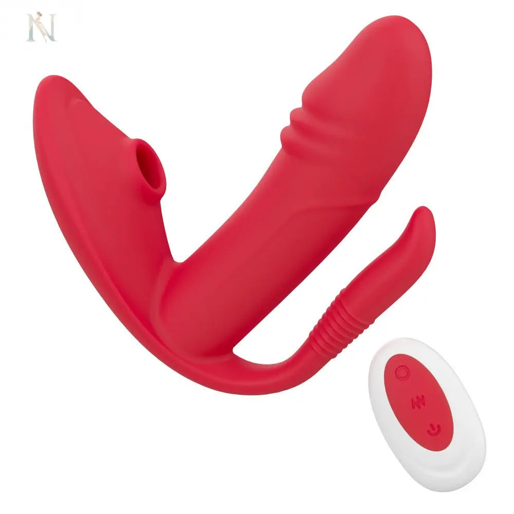 Remote-Controlled Dual Motor Vibrator – Wearable, Waterproof & Rechargeable cj