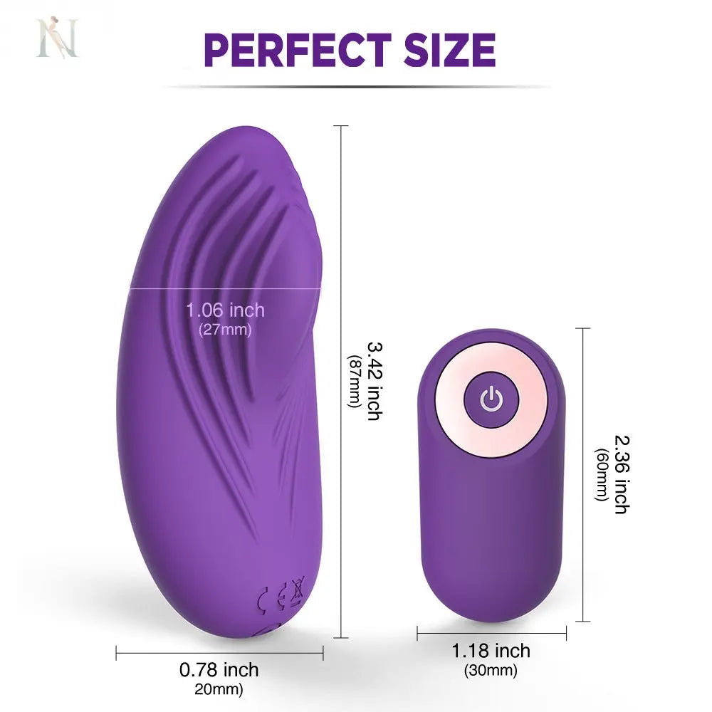 Remote-Controlled Wearable Vibrator for Clitoral Stimulation – USB Rechargeable cj