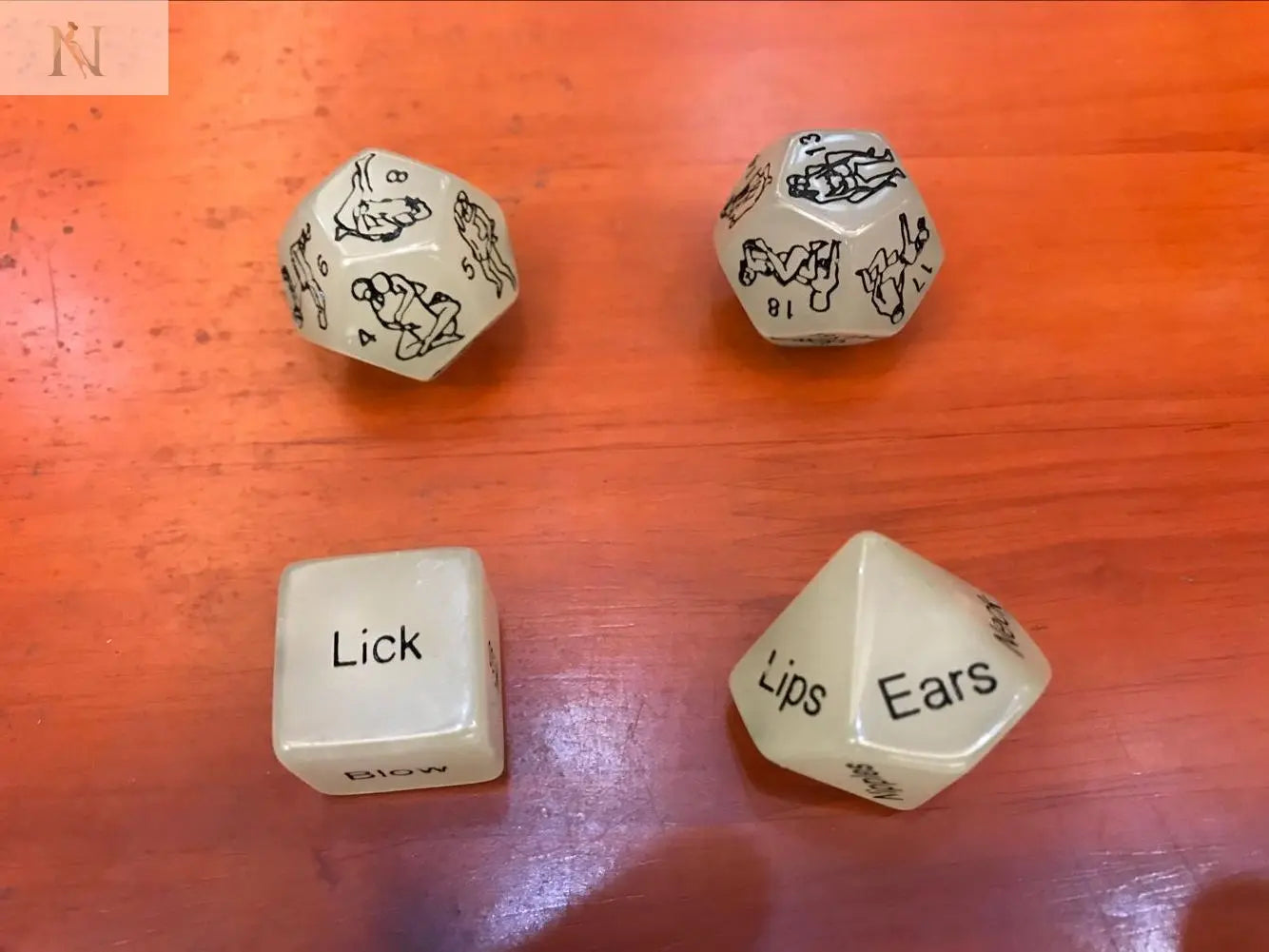 Romantic Pearl Dice – Playful Game Set for Couples cj