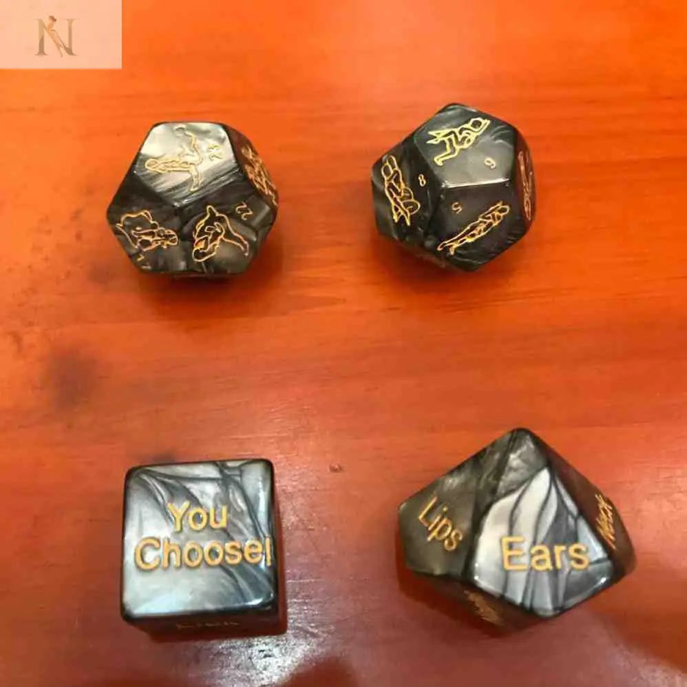 Romantic Pearl Dice – Playful Game Set for Couples cj