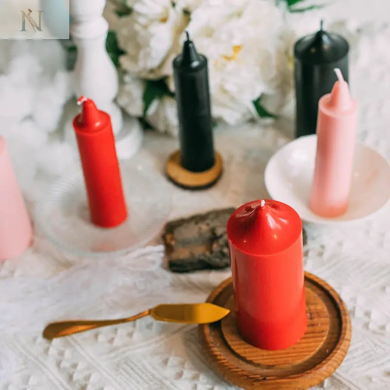 Sensual Quartz Wax Candle – Elegant Mood Candle for Couples cj