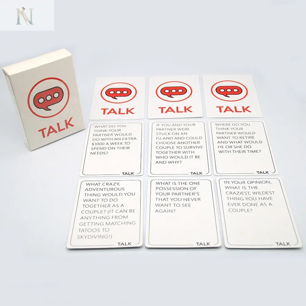 Talk & Play – Conversation Game Set for Couples cj