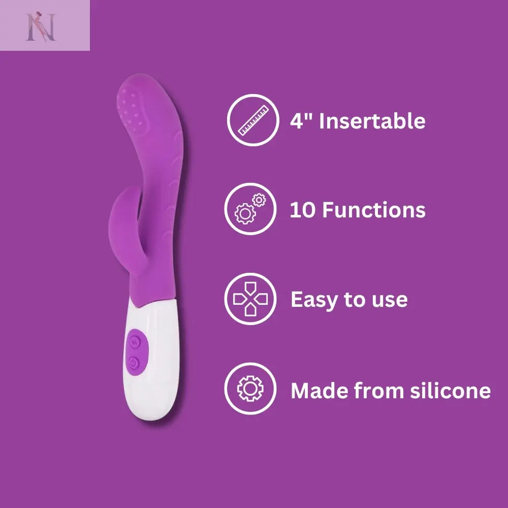 -3-Jessica Rabbit Textured Rabbit Vibrator-3