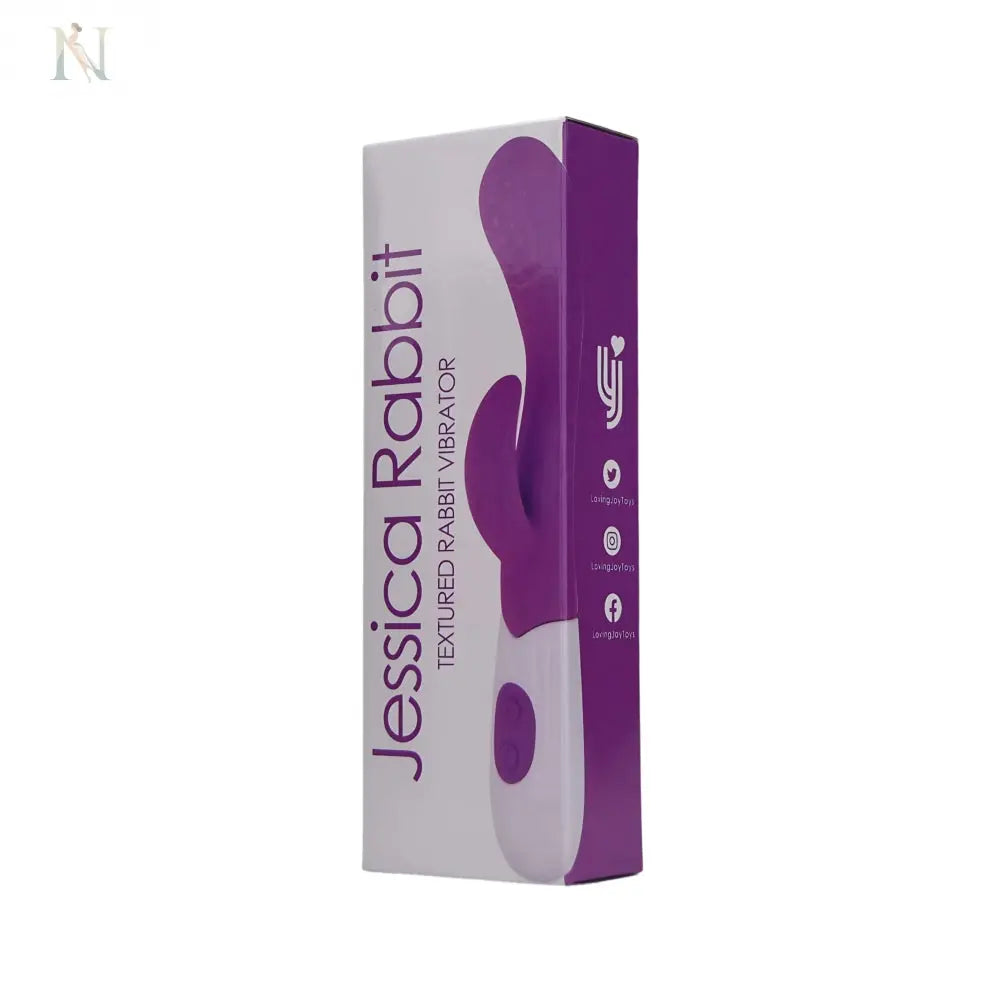 -7-Jessica Rabbit Textured Rabbit Vibrator-7