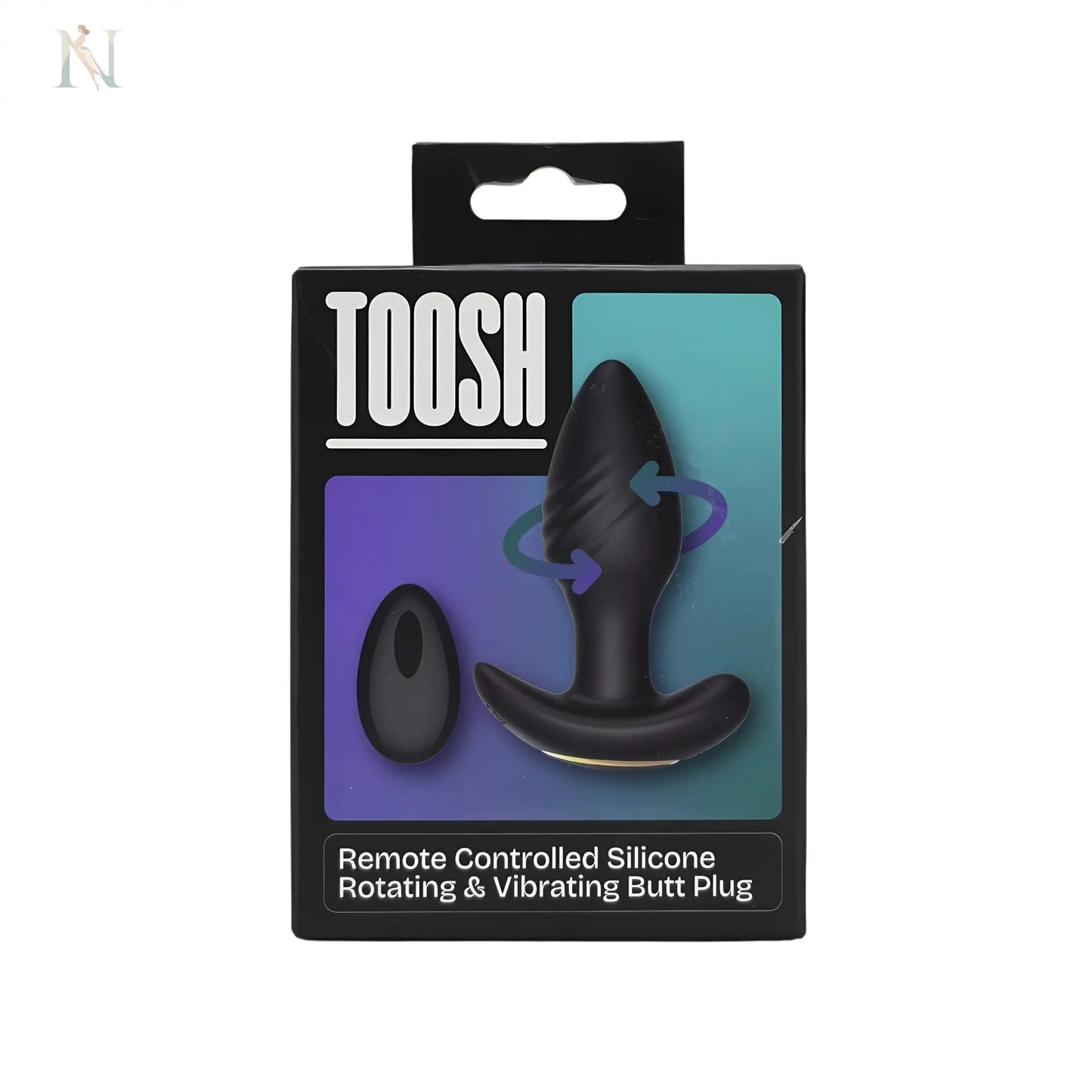 -8-Toosh Remote Controlled Silicone Rotating & Vibrating Butt Plug-8
