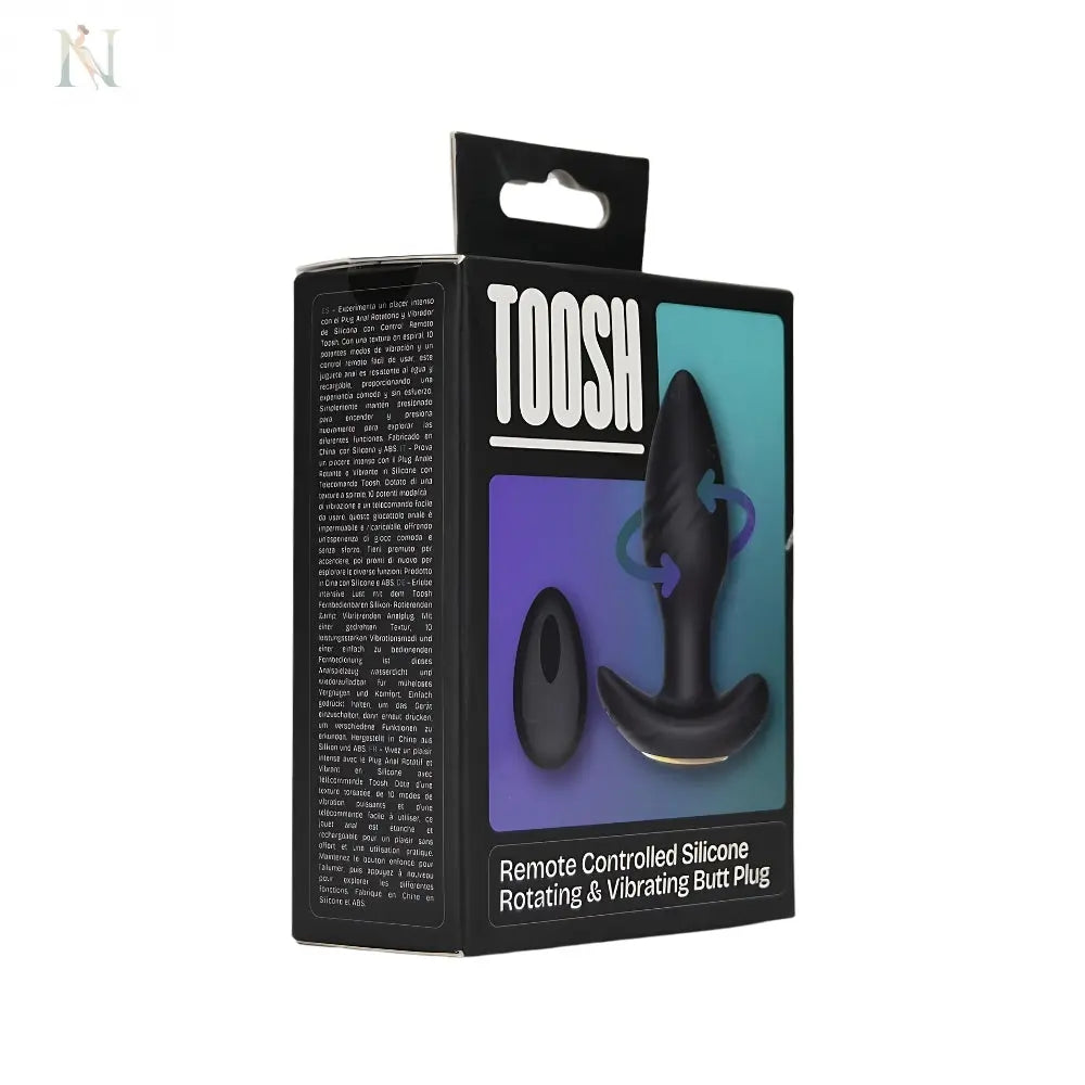 -10-Toosh Remote Controlled Silicone Rotating & Vibrating Butt Plug-10