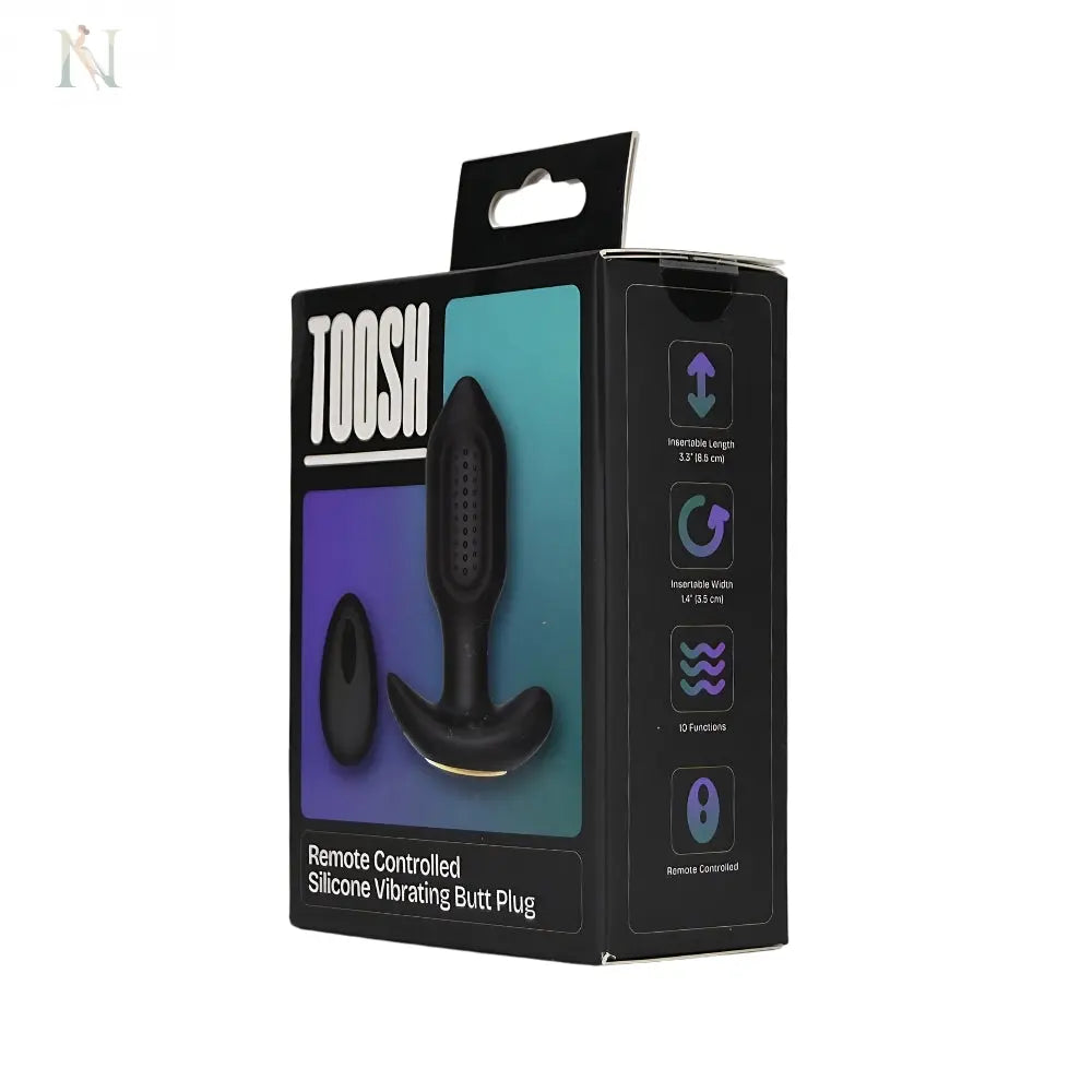 -8-Toosh Remote Controlled Silicone Vibrating Butt Plug-8