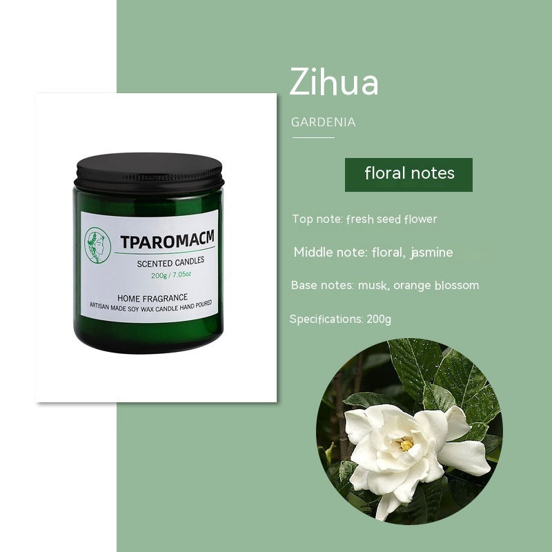 Smokeless Aromatherapy Candle – Glass Jar Soy Wax Scented Candle Loving Joy