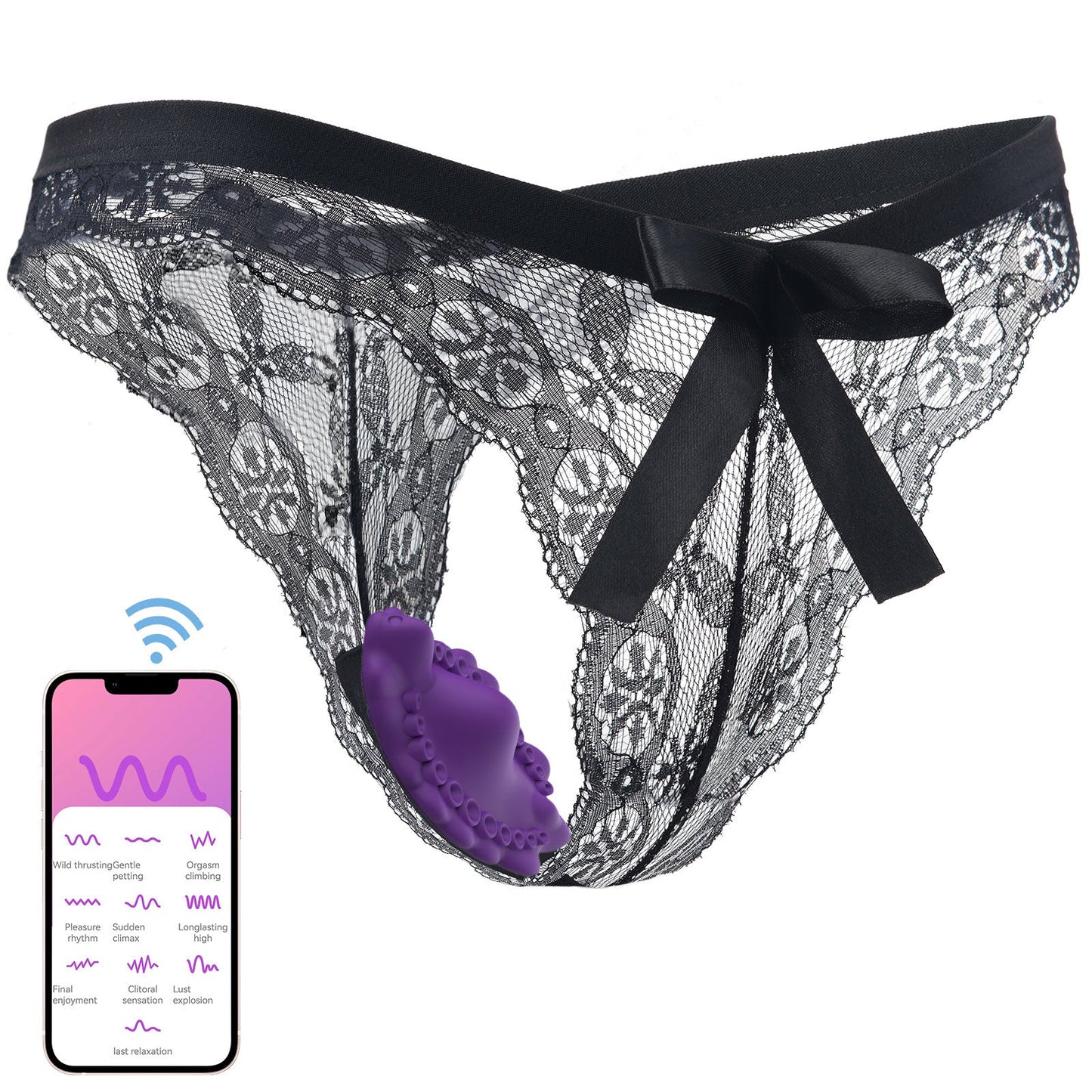 Wireless Remote Control 10-Frequency Underwear Vibrator – Discreet Couples Toy Loving Joy