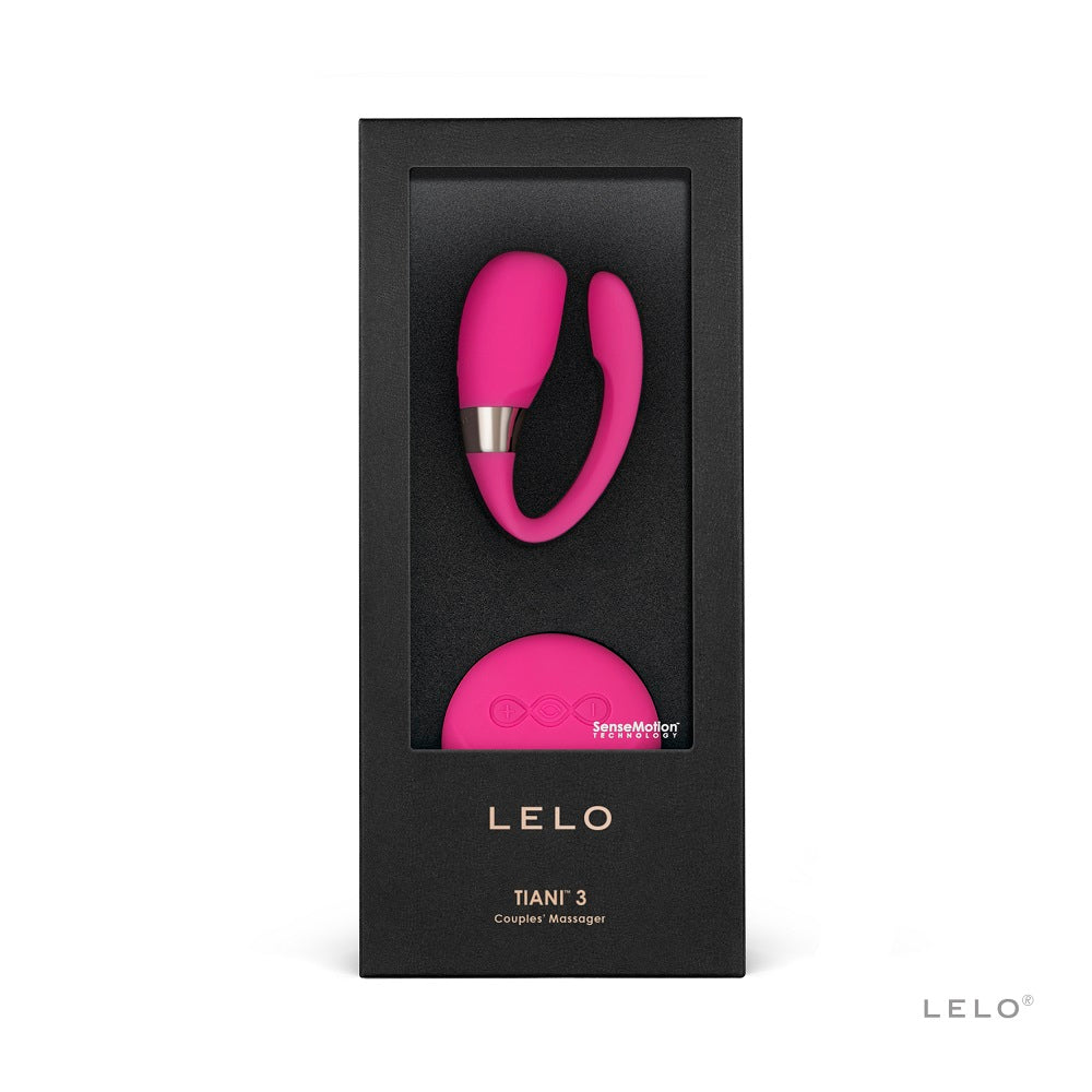 -1-LELO Tiani 3 Couples Massager Cerise-1