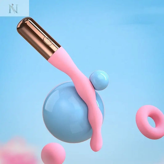 10-Mode Silicone Beaded Vibrator – Ergonomic Wellness Massager cj