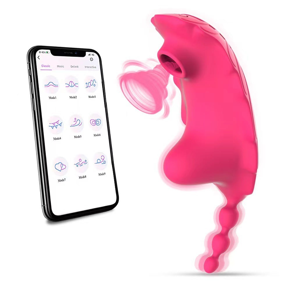 Magnetic Suction Wearable Vibrator – App & Remote Control for Women Loving Joy