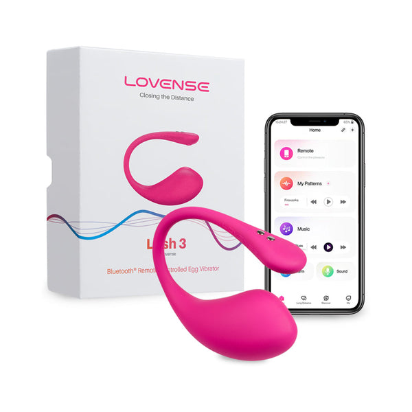 Lovense Lush 3 Bluetooth Remote Controlled Egg Vibrator