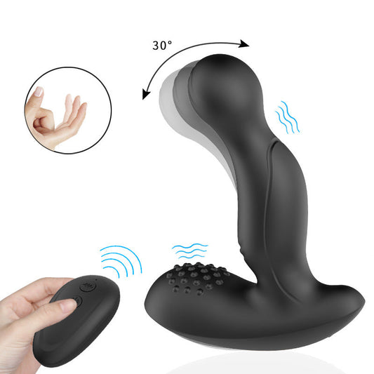 Button Butt Plug Vibrators G-spot Vibration Massager Loving Joy