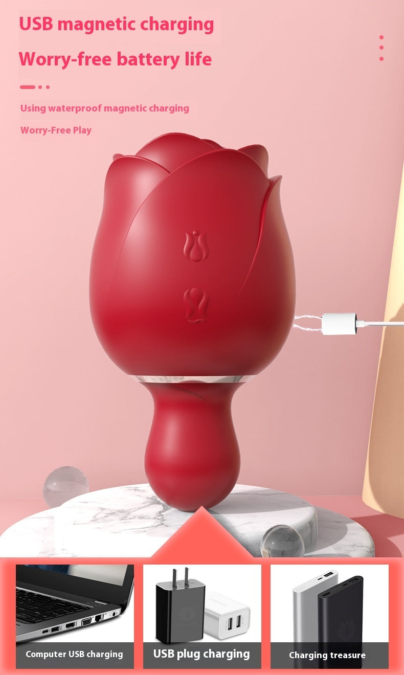 Preserved Flower Clitoral Sucking Vibrators Loving Joy
