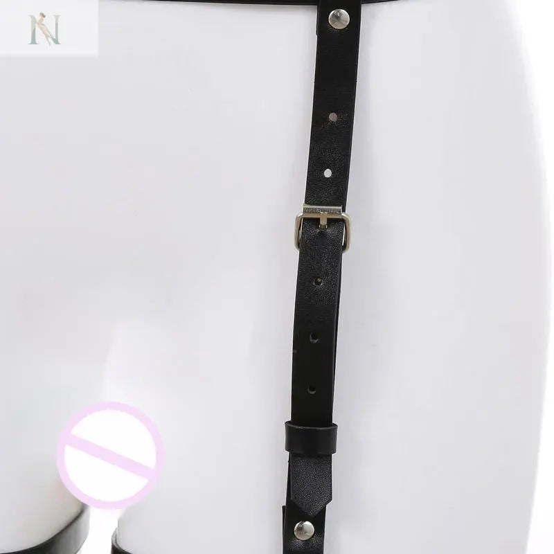 Adjustable Faux Leather Strap Set – 4-Piece Wellness Accessory cj