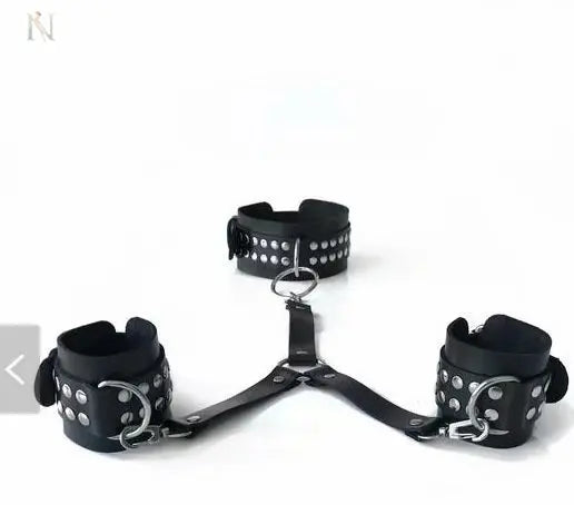 Adjustable Faux Leather Strap Set – Neck & Wrist Support Accessory cj