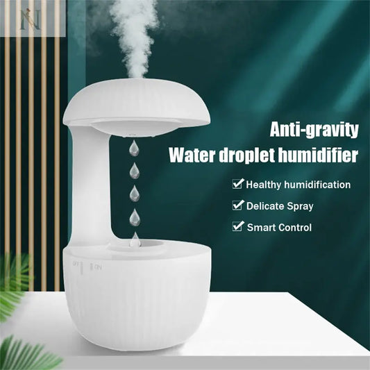 Anti-Gravity Cool Mist Humidifier – Levitating Water Effect & Quiet Operation null