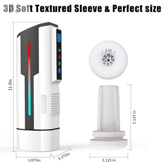 Automatic Male Masturbator – Suction, Vibration & Heating cj